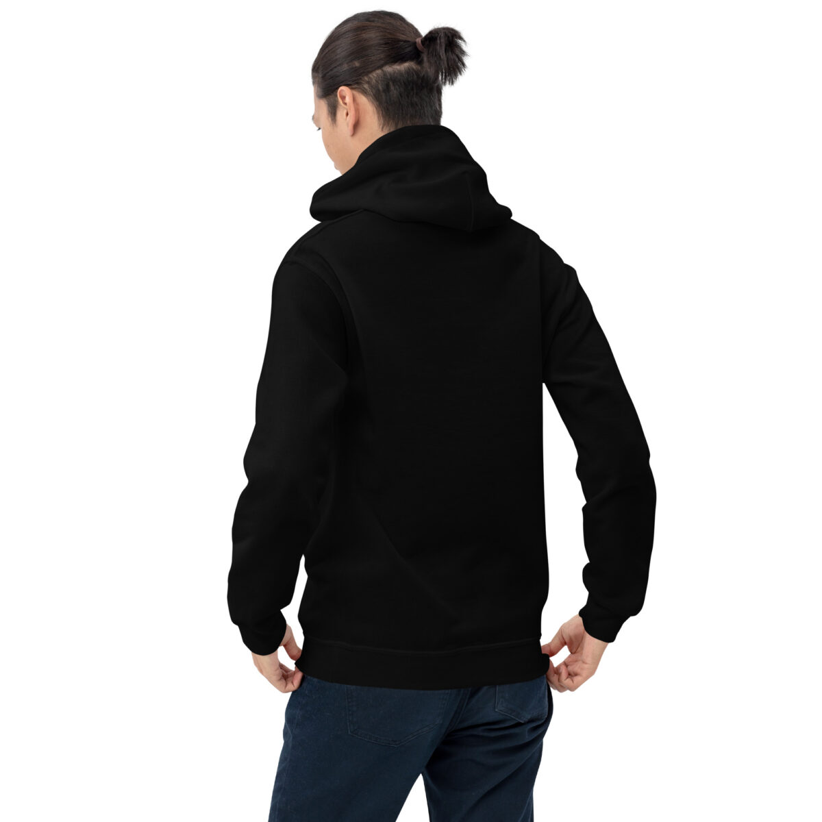 Sudadera Negra Canguro con Capucha Vinybeatles Unisex - Imagen 4