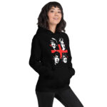 Sudadera Negra Canguro con Capucha Vinybeatles Unisex - Imagen 2