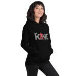 Sudadera Negra con Capucha Vinyelvis Presley - Imagen 4