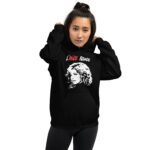 Sudadera Negra Canguro con Capucha Vinymylene Farmer - Imagen 2