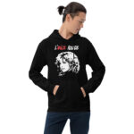 Sudadera Negra Canguro con Capucha Vinymylene Farmer - Imagen 4