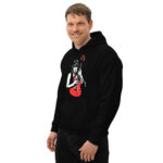 Sudadera Negra con Capucha Vinygary Moore - Imagen 2