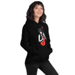 Sudadera Negra con Capucha Vinygary Moore - Imagen 3