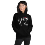 Sudadera Negra con Capucha Vinyheroes del Silencio - Imagen 2