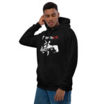 Sudadera Negra con Capucha Vinycamaron Flamenco - Imagen 2