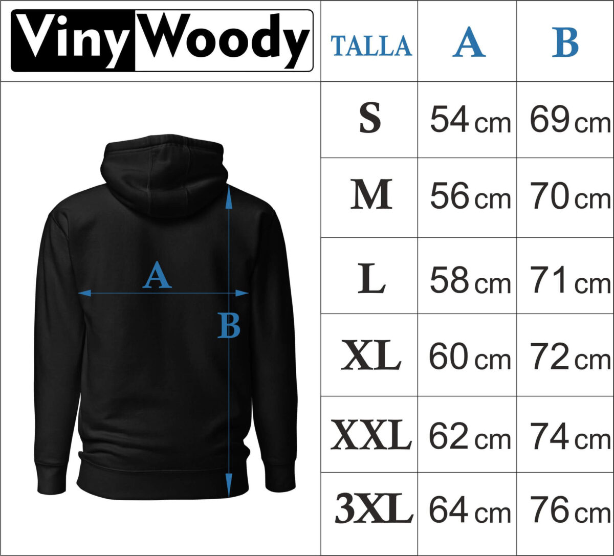 Sudadera Negra con Capucha Vinyalejandro Sanz - Imagen 5