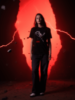 Camiseta Mujer Vinystranger Things Eddie Munson - Imagen 5