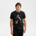 Camiseta Negra Vinystranger Things Djo Steve Harrington - Imagen 3