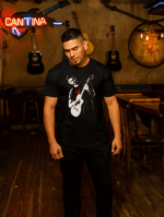 Camiseta Negra Vinymelendi Ramón Espina - Imagen 4