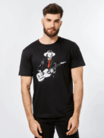 Camiseta Negra Vinyleiva - Imagen 2