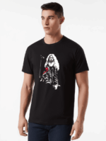 Camiseta Negra Vinysuaves Yosi - Imagen 3