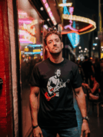 Camiseta Negra Vinylinkin Park Mike Shinoda - Imagen 3