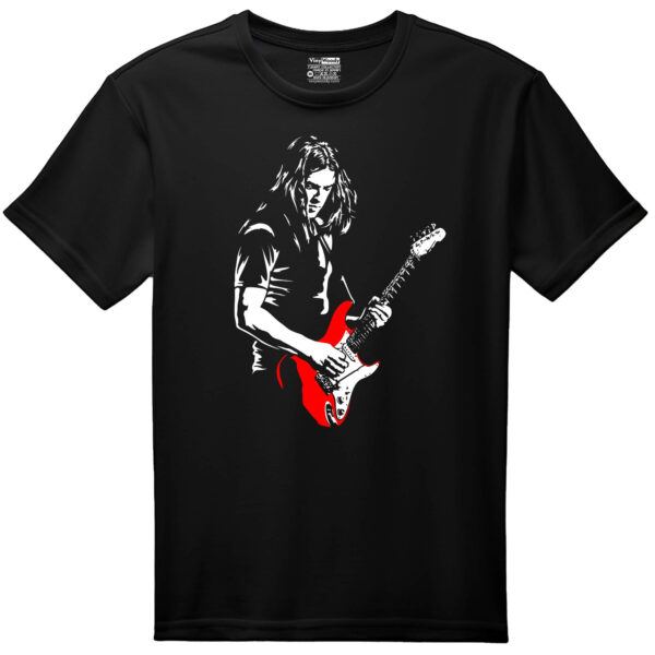 camiseta negra david gilmour pink floyd