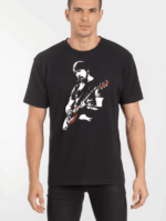 Camiseta Negra Vinyu2 The Edge Guitarrista - Imagen 2