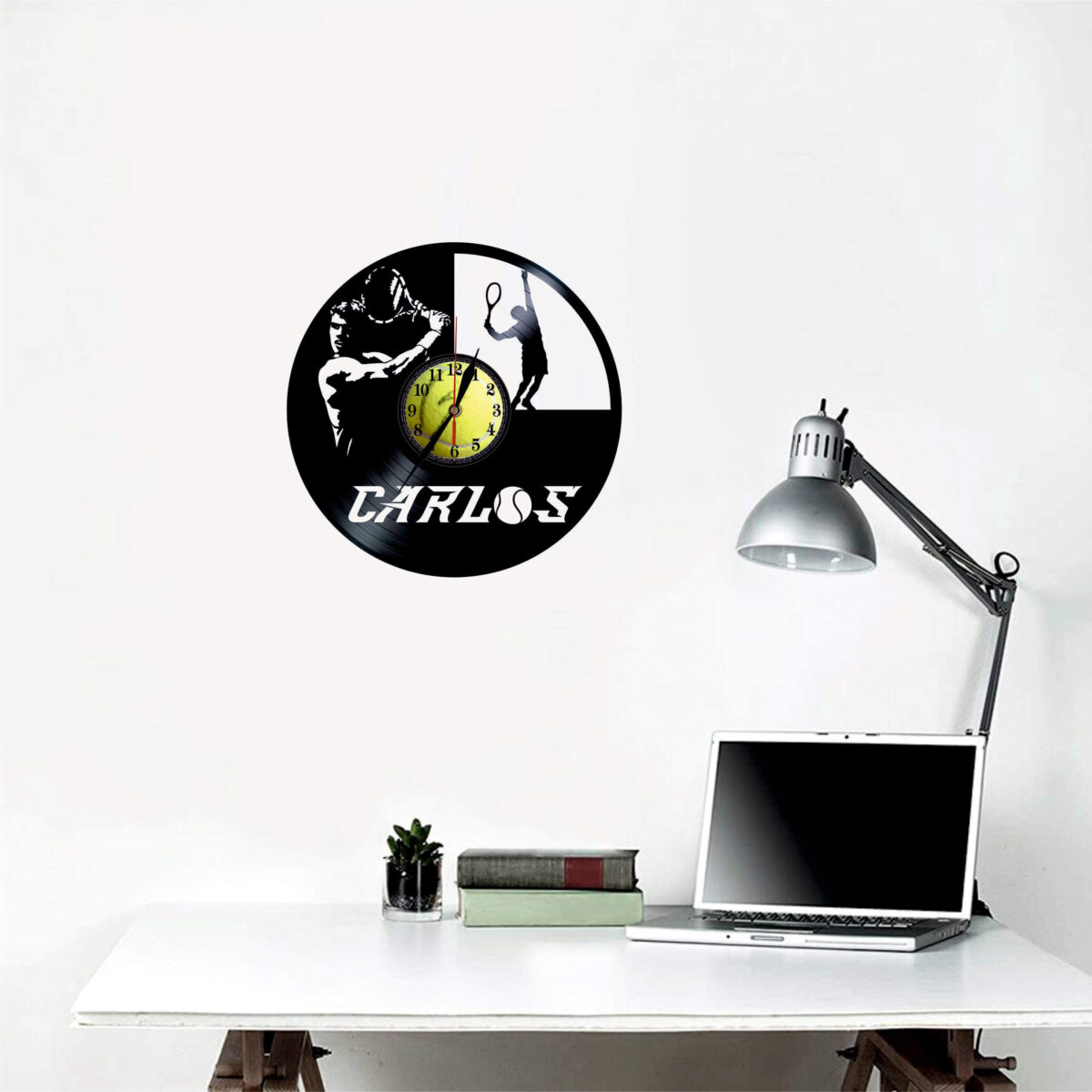 Vinycarlos Alcaraz Reloj de Pared - Imagen 2