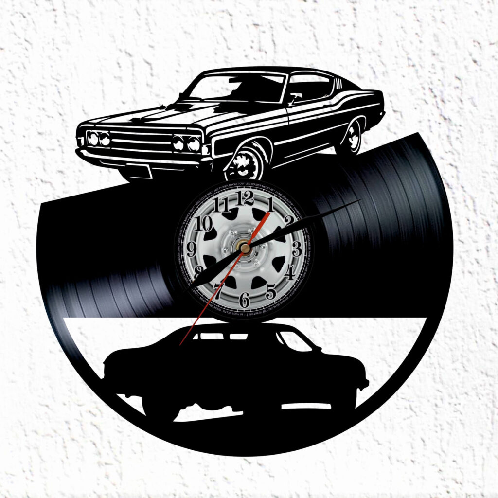 reloj pared ford gran torino