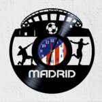 reloj vinilo atletico madrid futbol club