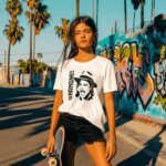 Camiseta Blanca Vinymichael Jackson - Imagen 2